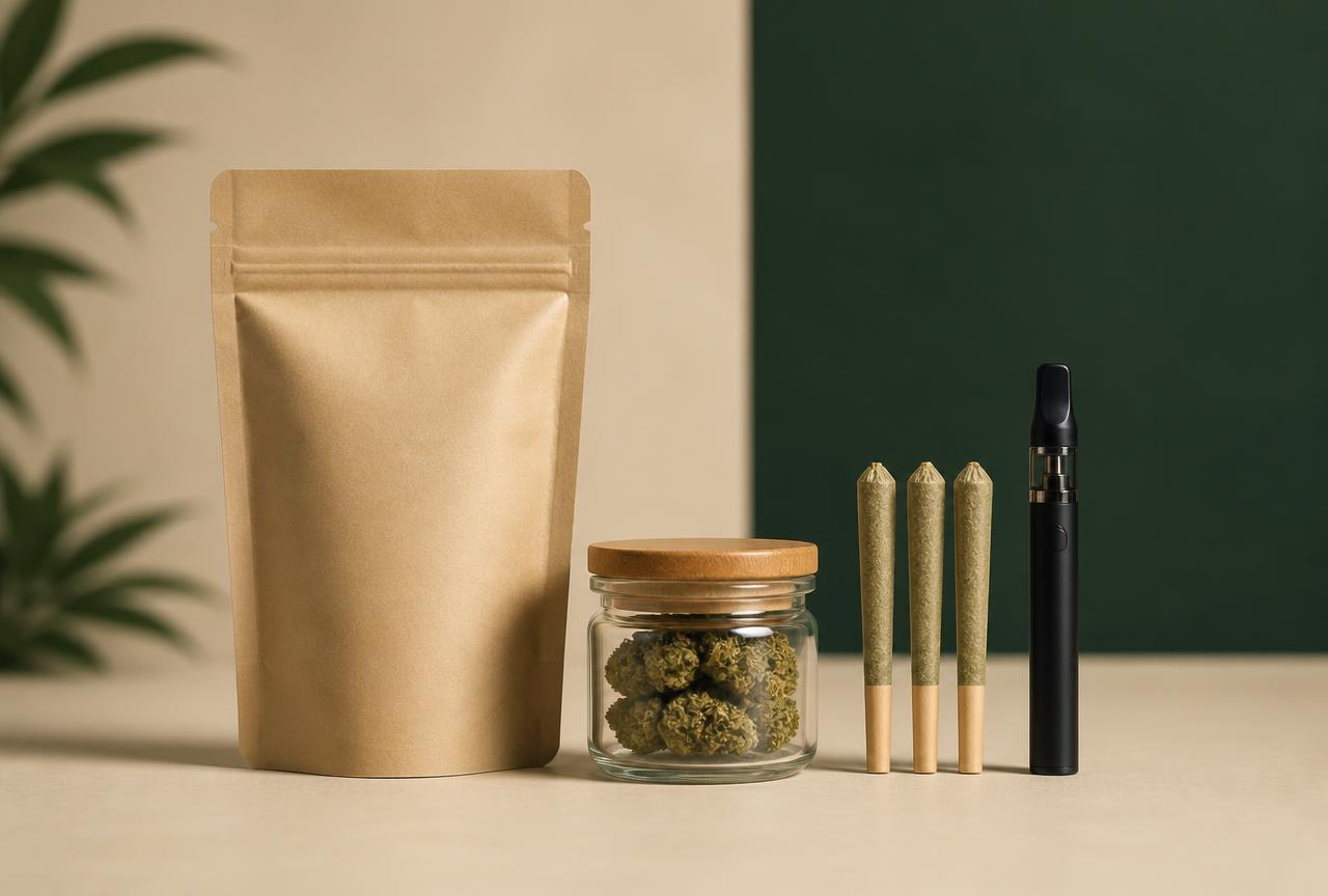 Wholesale cannabis flower, prerolls and a rosin vape pen